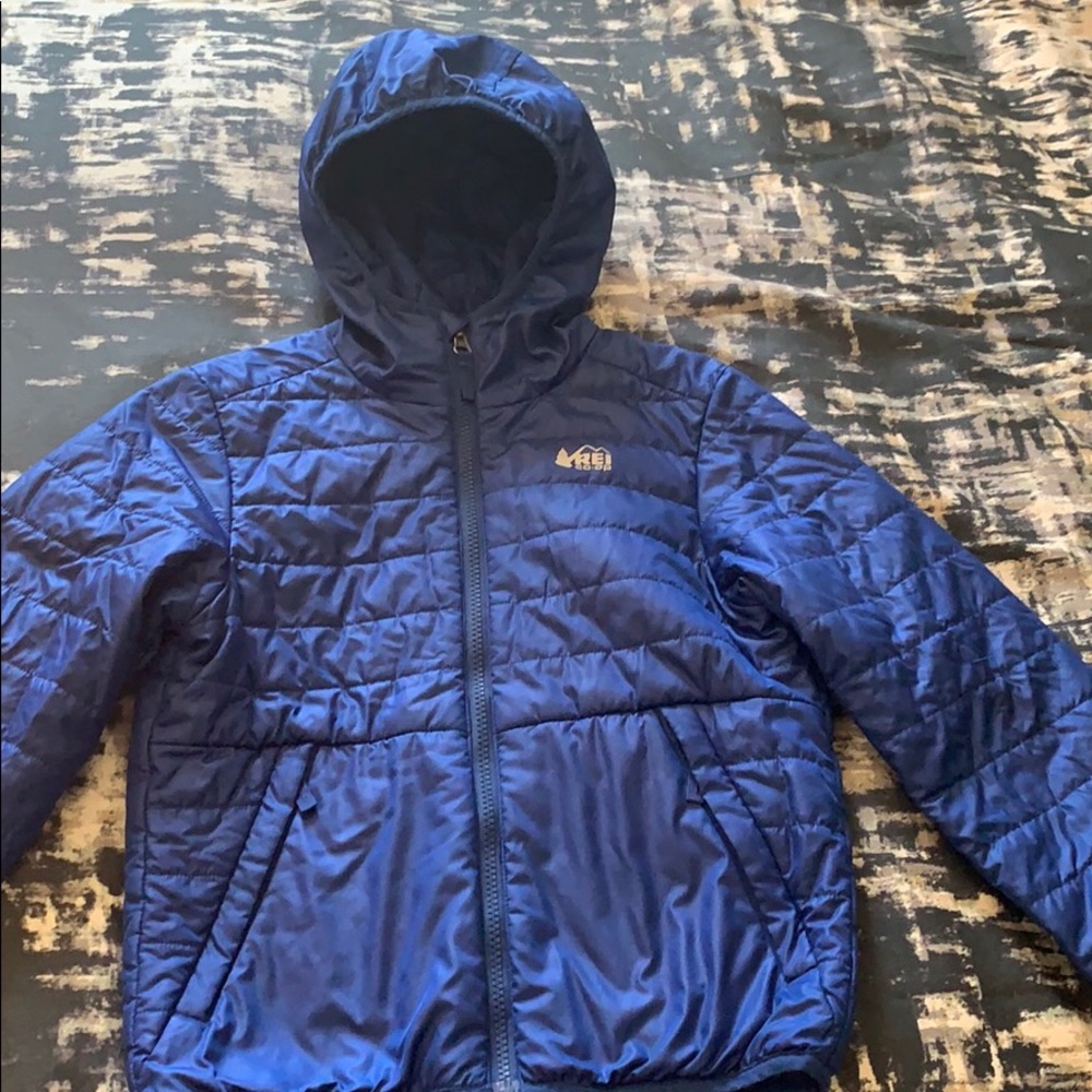 Boys fall jacket size 8 REI brand